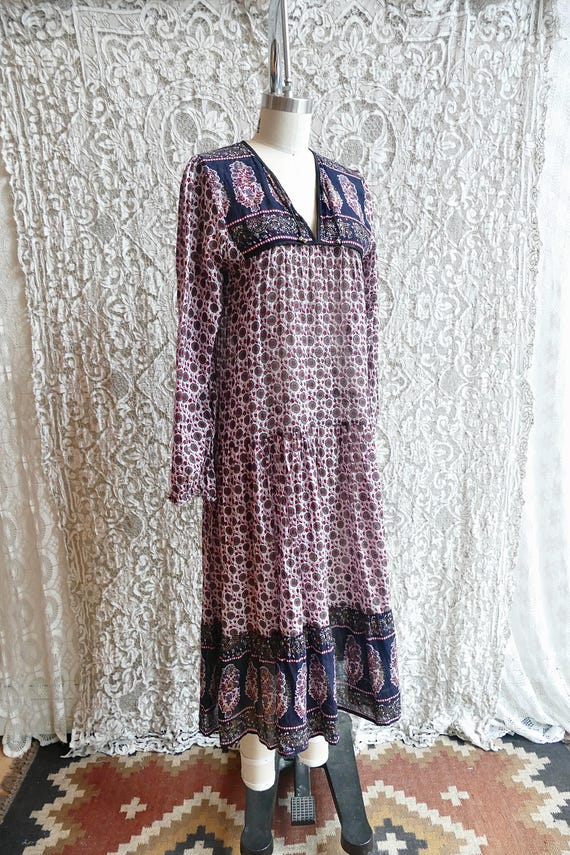sheer peasant dress Xray Peasant Dress