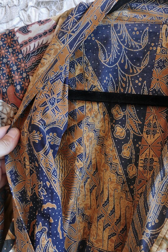 Indonesian Patchwork Woven Jacket - image 3