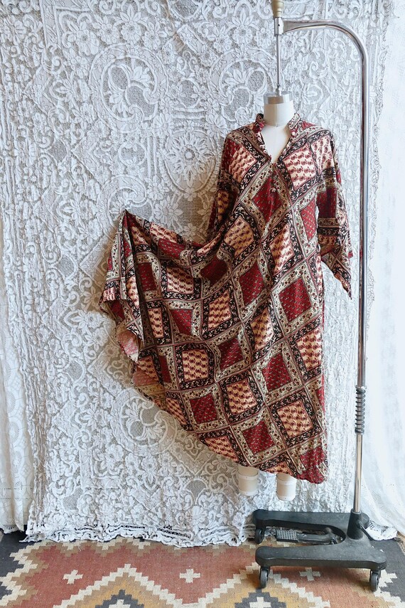 Indian Cotton Handkerchief Sleeve Dress Indian Cotton Handkerchief Sleeve Dress