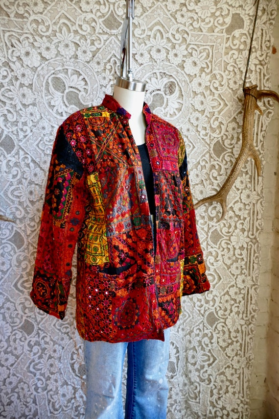 Mirror Embroidered Jacket - image 3