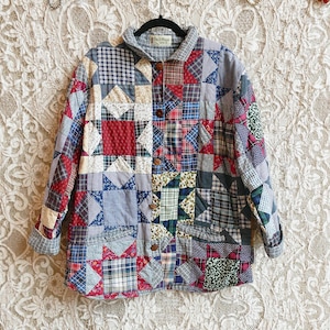 Patchwork Quilt Chore Coat