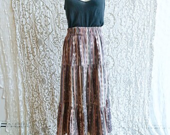 Guatemalan Woven Lilac Skirt