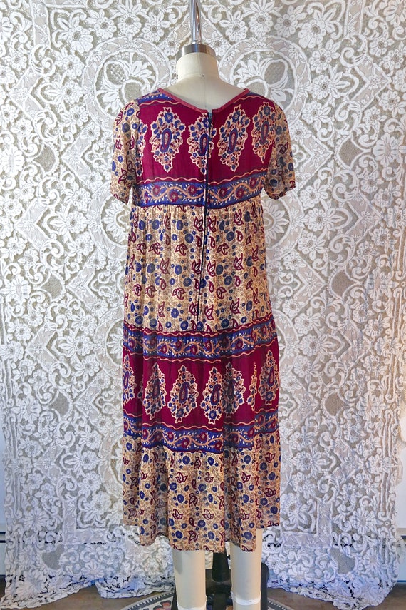 Indian Gauze Cotton Dress - image 6