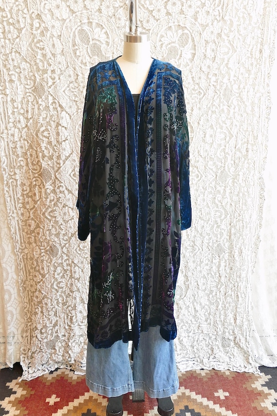 トップス Needles V Neck Cardigan - Burnout Velvet BEAMS（ビームス）NEEDLES / V-Neck Cardigan - Bright Jersey