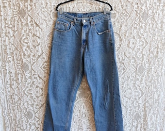 Vintage Levi's 569 Jeans Loose Straight Leg High Rise Jeans Y2K
