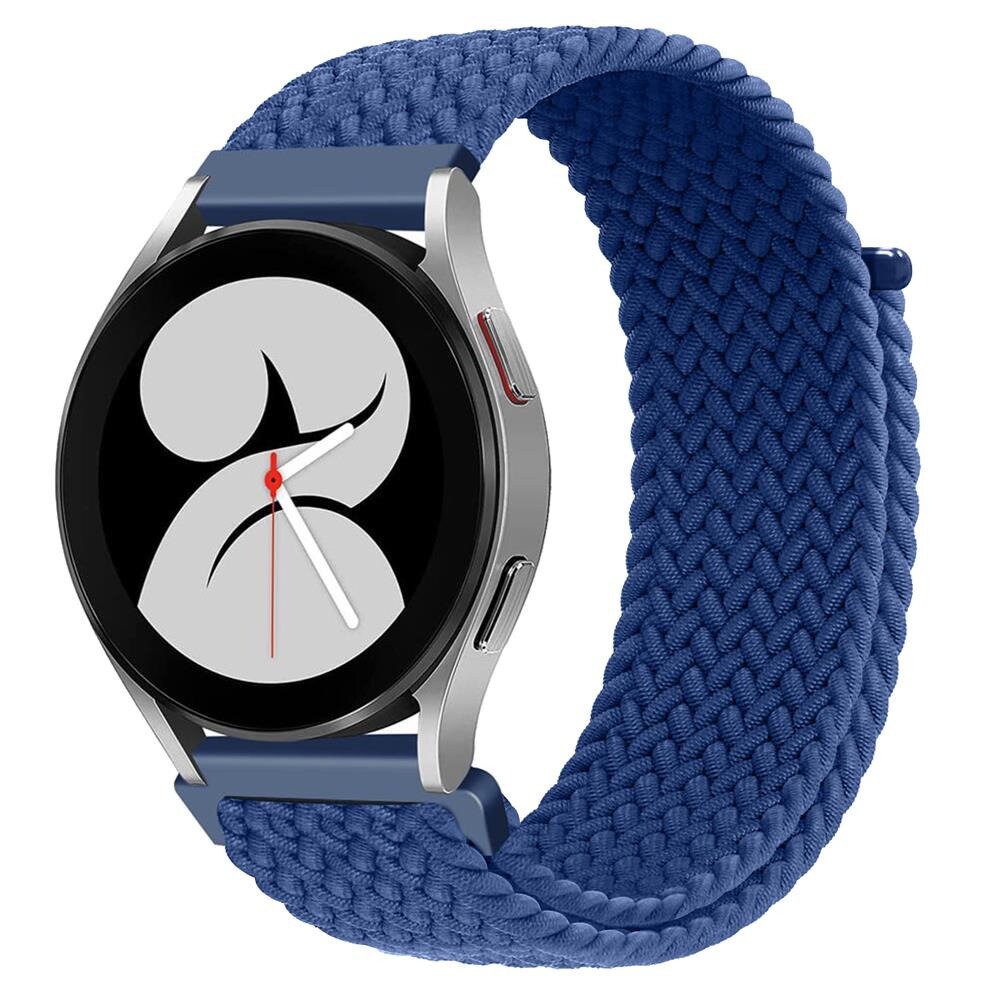 For Samsung Galaxy Watch 4 Classic Braided Nylon Elastic Loop Band Strap Velcro Closure 20 MM Etsy Canada