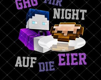 G!HG Don't Bother Me Funny Png, G!HG Craft Attack Video Gaming Png