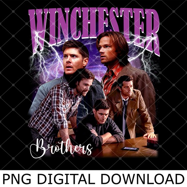 Winchester Brothers Png, Sam and Dean Winchester Png, Winchester Bros Png