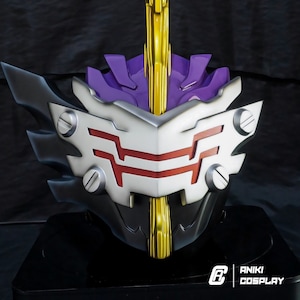 ANIKI Kamen Rider Calibur Saber Cosplay Collectible Helmet Mask