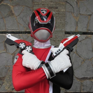 ANIKI SPD Cosplay Deka Ranger Costume