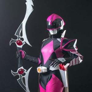 ANIKI Pink Slayer Ranger Cosplay Costume Set
