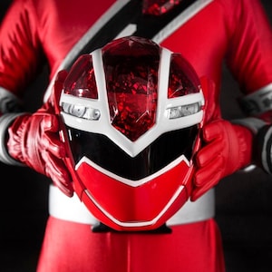 ANIKI Kira Red Sentai Power Rangers COSPLAY COSTUME