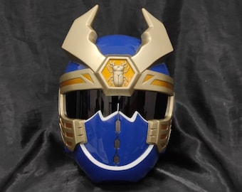 ANIKI Ninja Storm Crimson /  Navy Thunder Ranger Cosplay Helmet