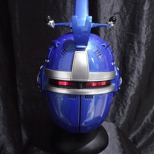 ANIKI Blue Beetleborg Cosplay Collectible Helmet Mask