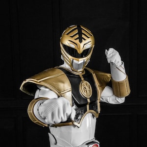 ANKI White Movie 95 MMPR Movie Cosplay Ranger Costume Fullset