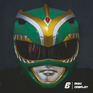 ANIKI GREEN 2014 BITS Ranger Helmet Cosplay Collectible Mask