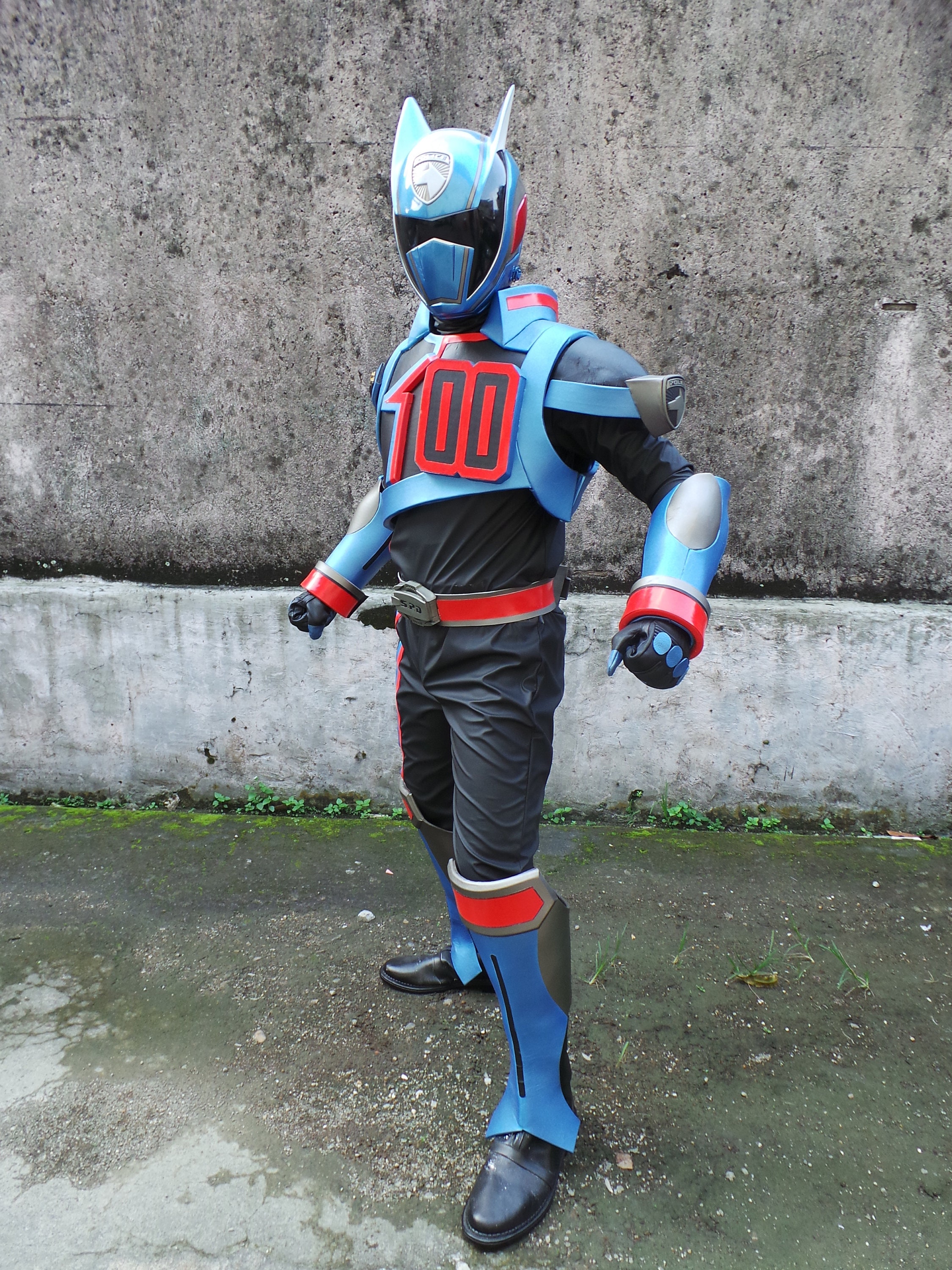 ANIKI コスチュームセット シャドウレンジャー SPD コスプレ