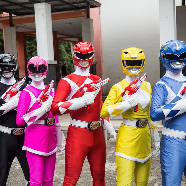 Robot Power Ranger Costumes Power Rangers Cosplay Costume - Etsy UK