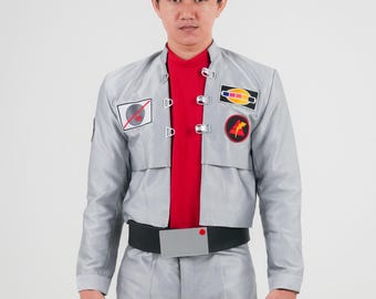 ANIKI In Space Uniform Cosplay Ranger Jacka Byxa Set