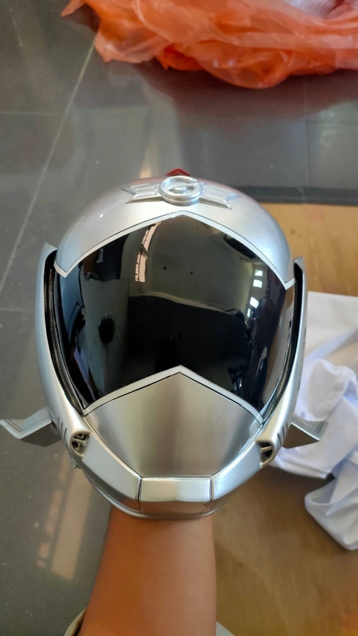 ANIKI RPM Silver Goon Ranger Cosplay Collectible Helmet Mask ready Stock -  Etsy