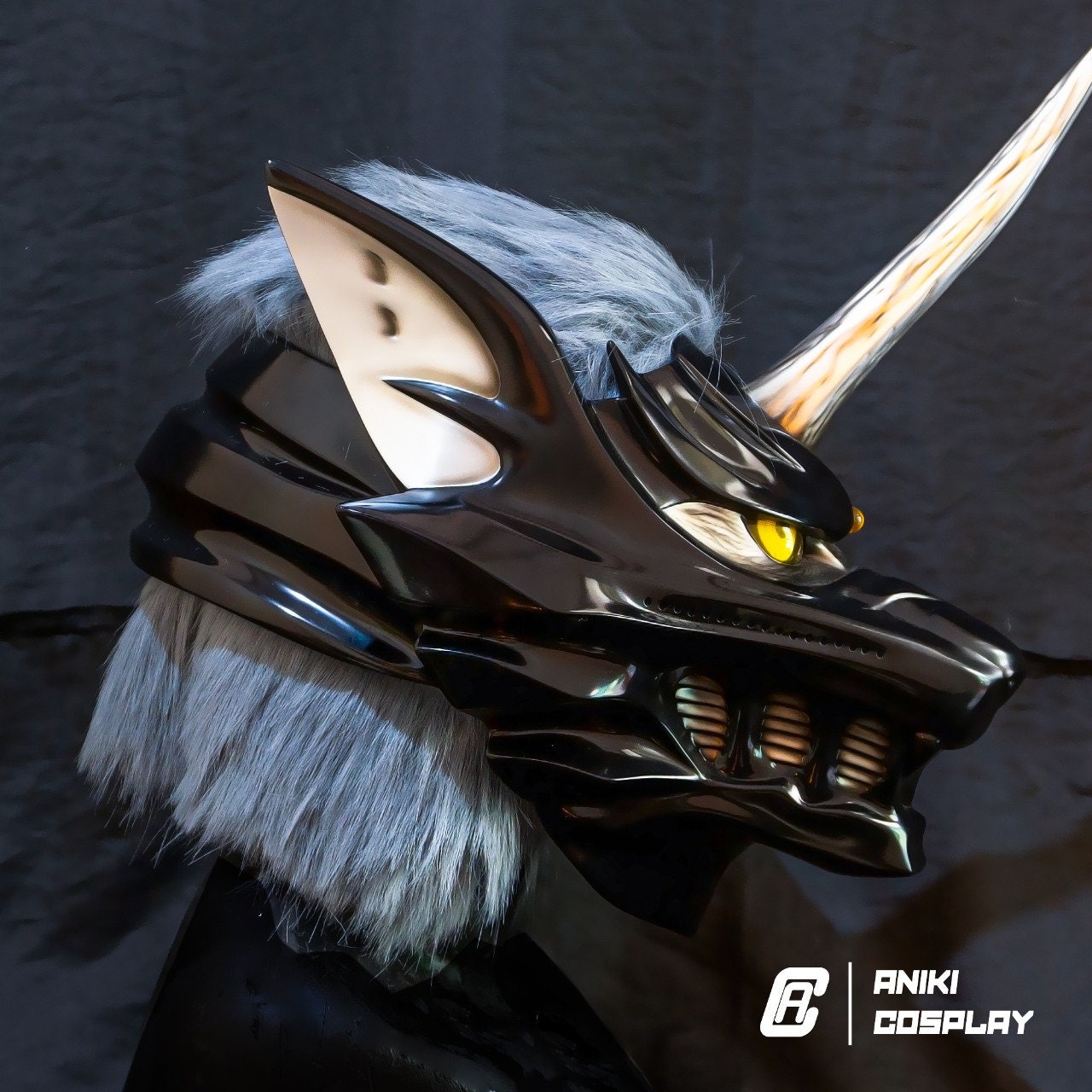 Wolf Power Rangers Wild Force Zen Aku Mask