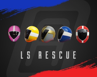 ANIKI Lightspeed Rescue Ranger Cosplay Collectible Helmet