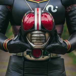 仮面ライダーブラックのコスチューム コスプレ用 着用可能 仮面ライダーブラックのコスチューム コスプレ用 着用可能