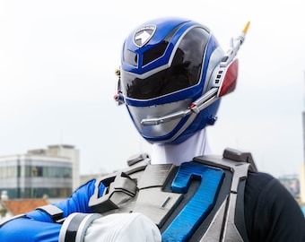 特撮スタイル 1/1 ヘルメット 完成品 コスプレ道具 ANIKI SPD SWAT モード コスプレ レンジャー コスチューム