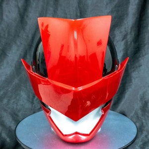 ANIKI RED Ranger  Cosplay Helmet Mask Collectible Sentai