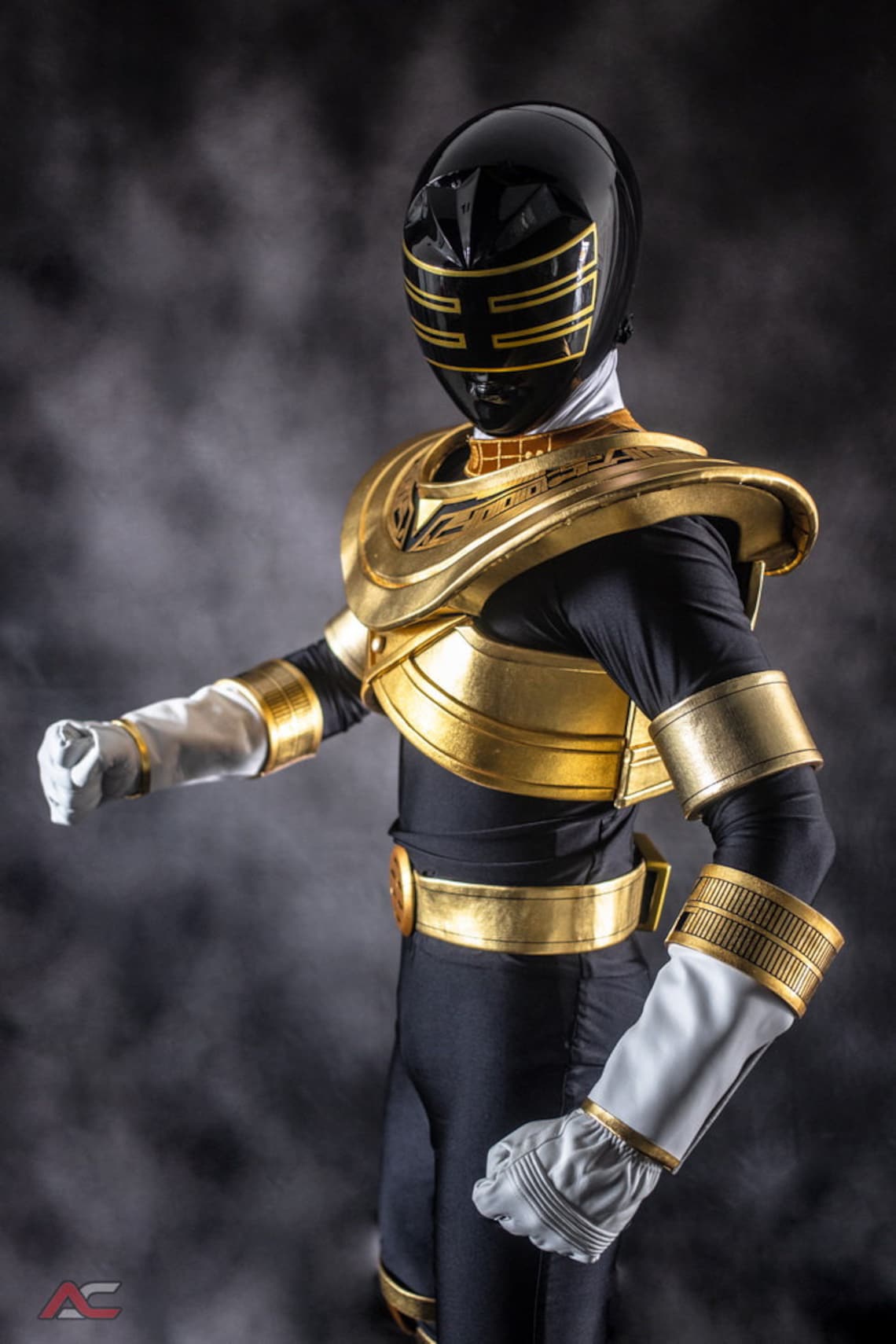 ANIKI Gold Zeo Ranger Full Costume Set Etsy
