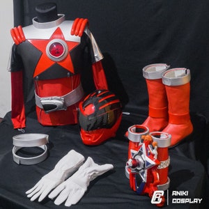 ANIKI Kyu Ranger Cosplay Costume Sentai