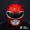 ANIKI Red MMPR Power Ranger Cosplay Helmet Mask Collectible Replica product logo
