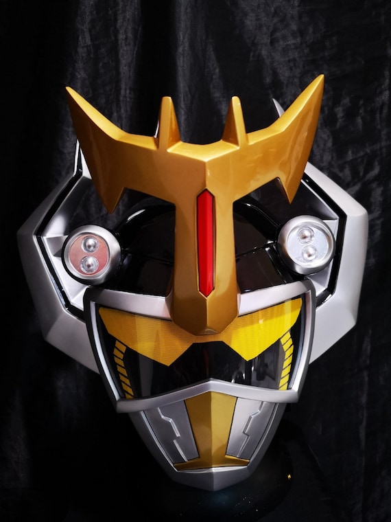 Green Power Ranger Costume Yellow Ranger Beast Morphers Half Mask ...