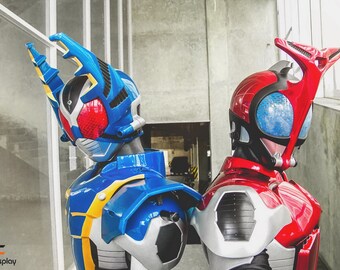 手作り仮面ライダーカブトコスプレフルスーツ：着用可能なアーマー
