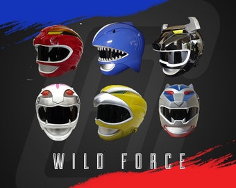 ANIKI Wild Force Ranger Cosplay Collectible Helmet