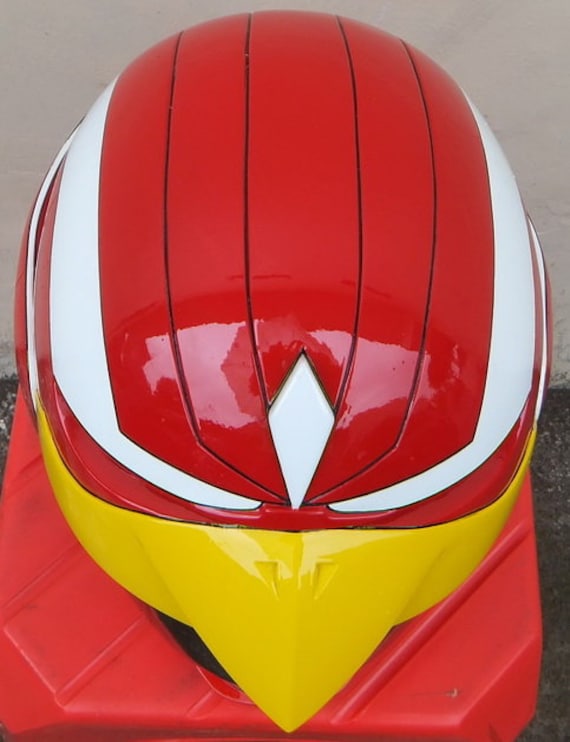 ANIKI RANGER Red Falcon Super Sentai Cosplay Collectible Helmet Mask -   Canada