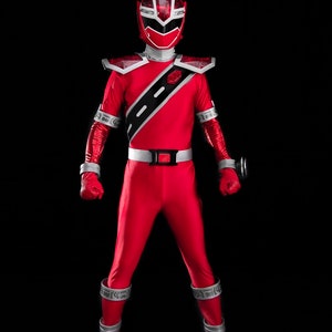 Aniki Power Rangers ANIKI Kira Red Sentai Power Rangers COSPLAY COSTUME | Etsy
