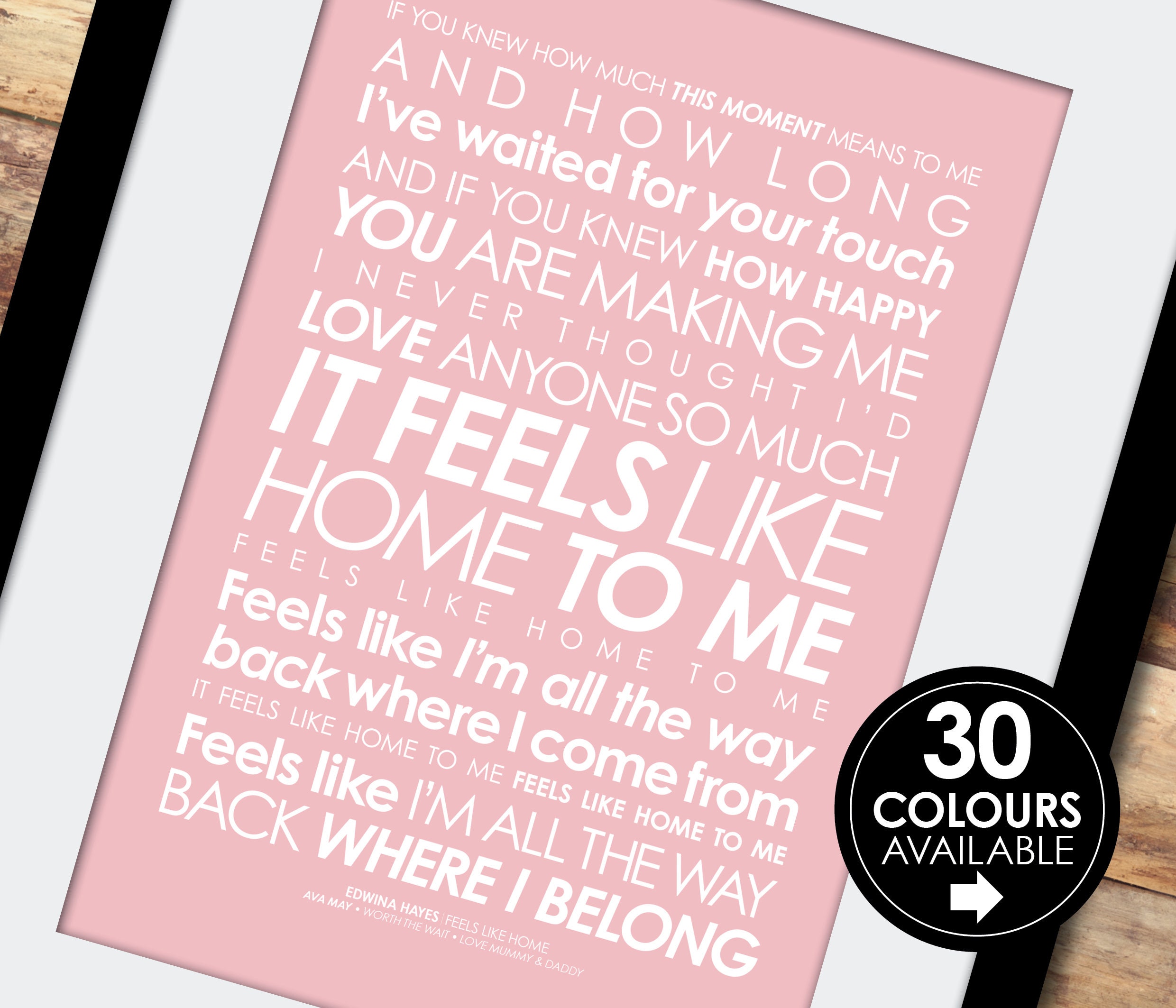 Edwina hayes feels like home lyrics