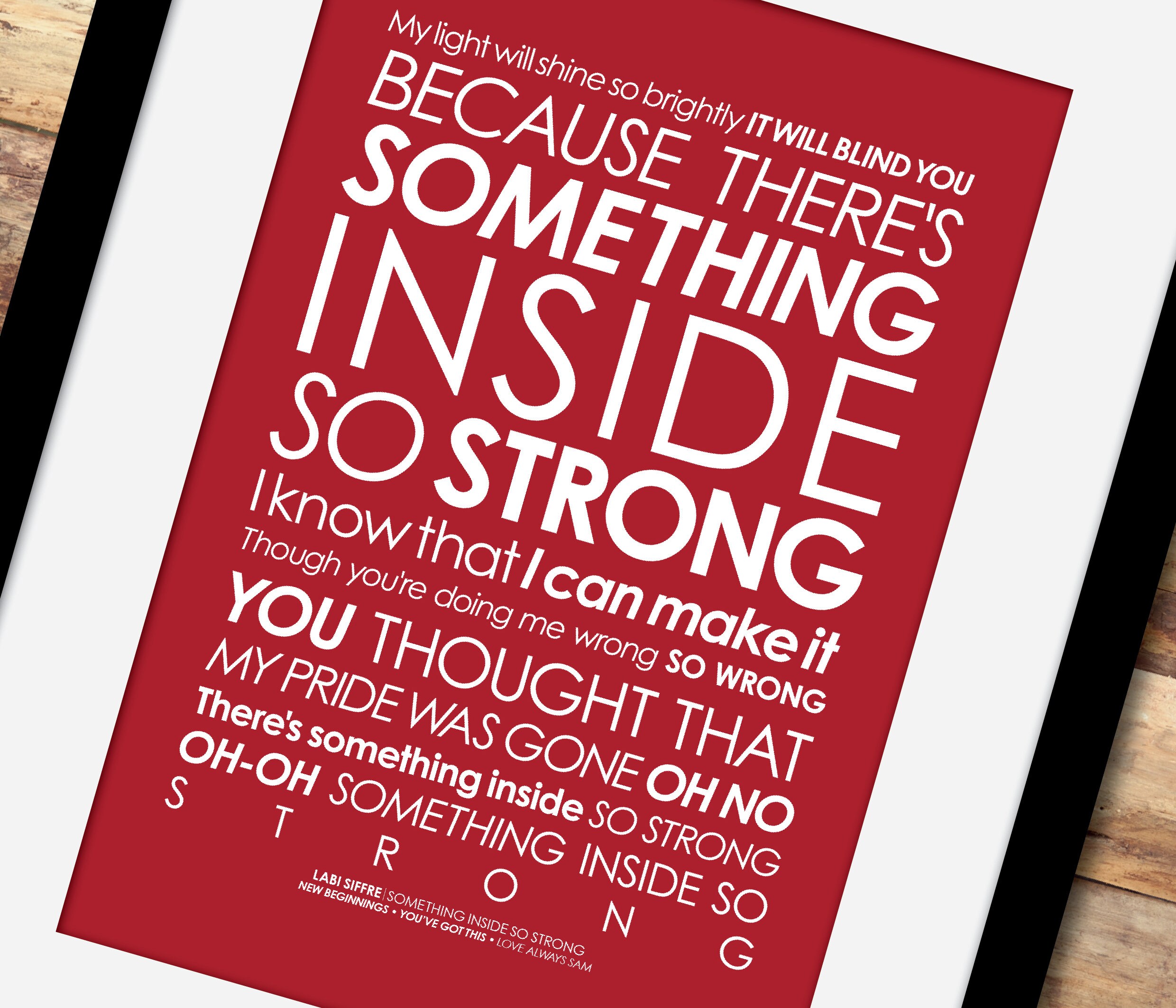 Motivational Art New Beginnings Stronger Than You Think Etsy