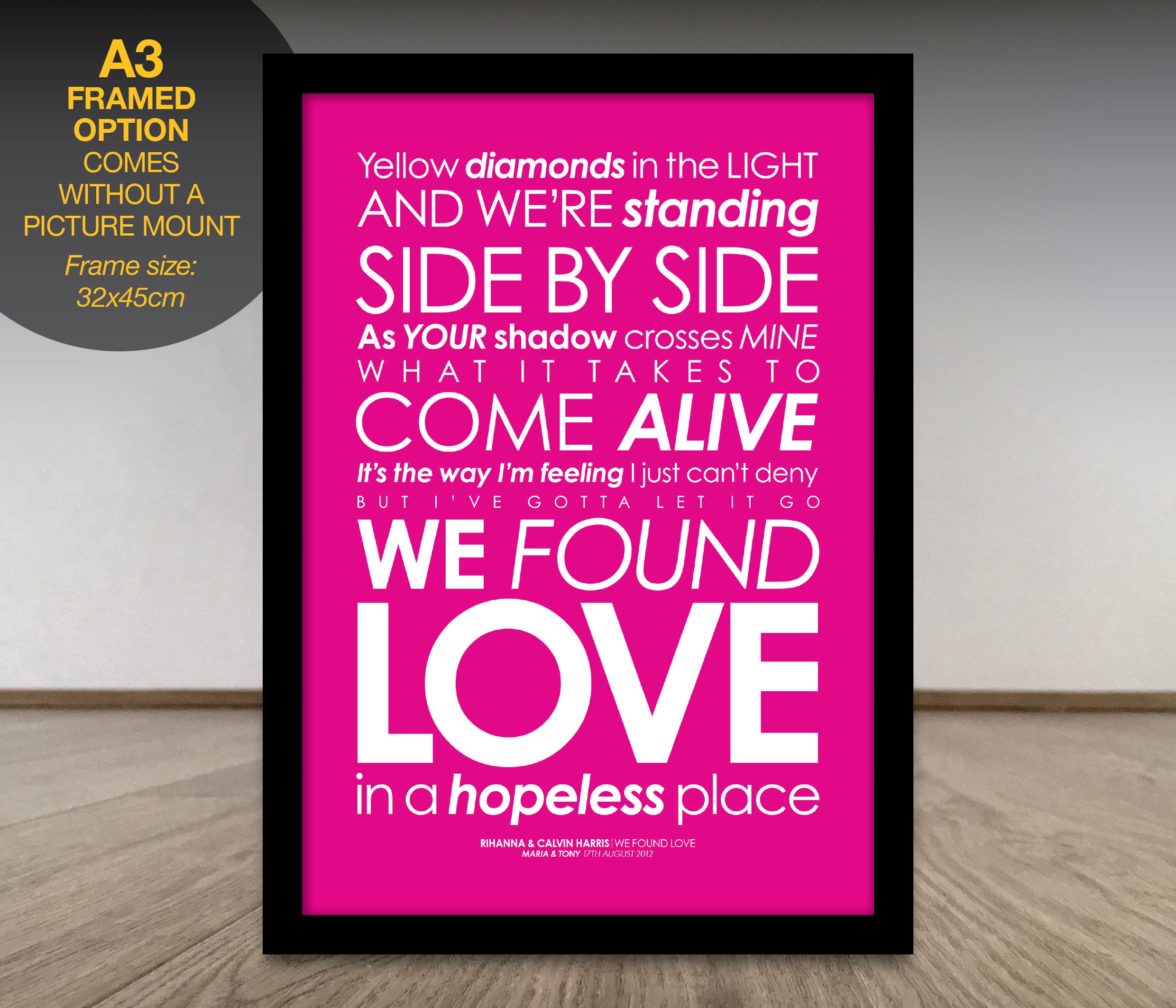 Rihanna We Found Love Tekst