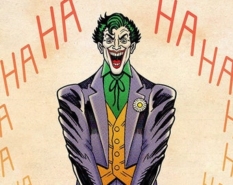 Joker, Signed 11 x 17 Color Print by Darryl Young