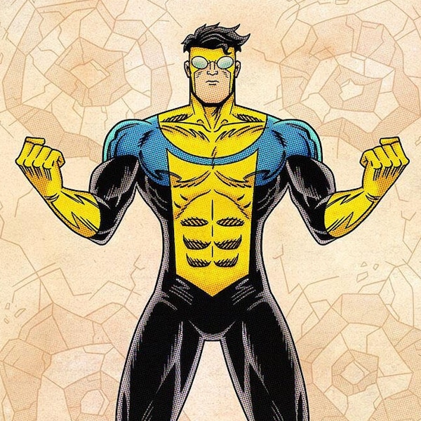 Invincible Poster - Etsy