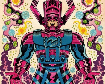 Galactus, Signed 11 x 17 Color Print by Darryl Young