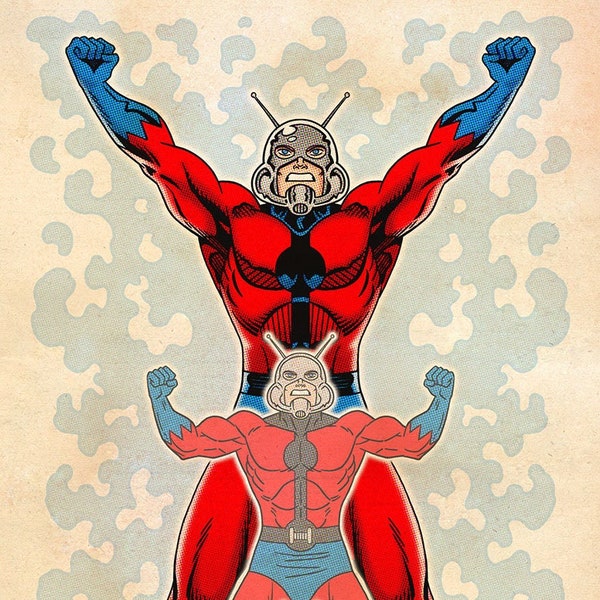 Ant-Man, Signed 11 x 17 Color Print by Darryl Young