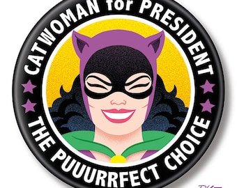 Catwoman Iron on Patch - Etsy