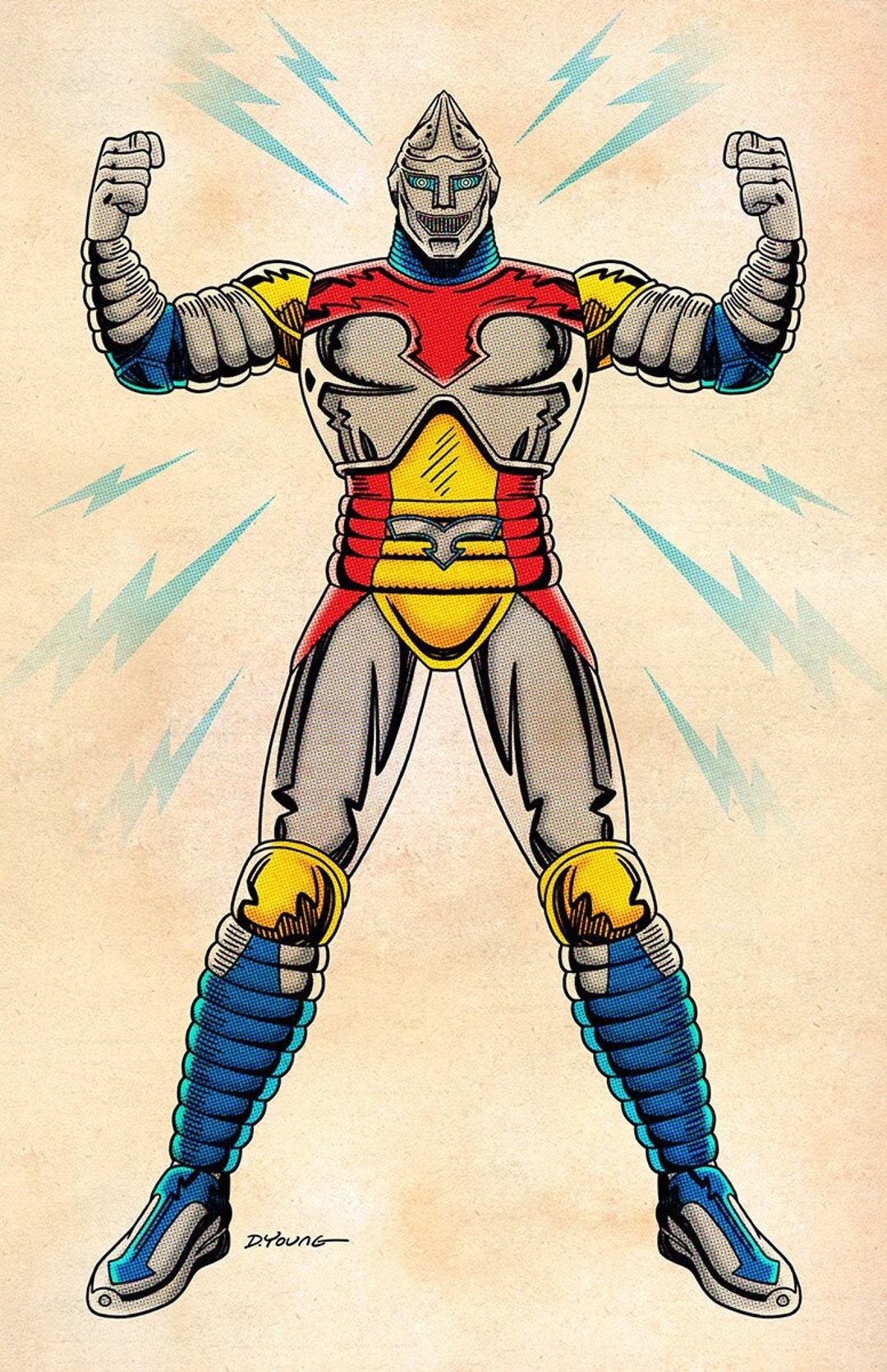 Jet Jaguar, Signed 11 X 17 Color Print by Darryl Young - Etsy