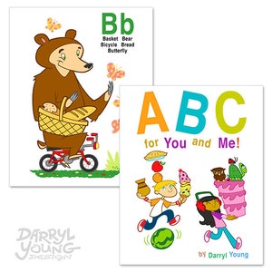 Alphabet Flash Cards: ABC Printable Book, Nursery Wall Decor (Digital Download)