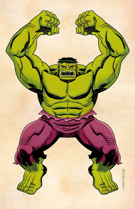 Different Color Hulks