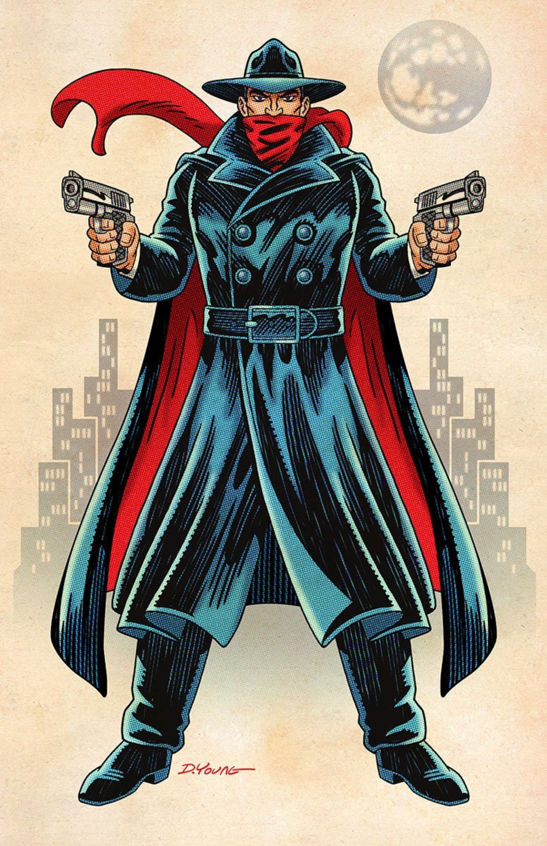 The Shadow, Signed 11 X 17 Color Print by Darryl Young - Etsy The Shadow, Signed 11 X 17 Color Print by Darryl Young - Etsy