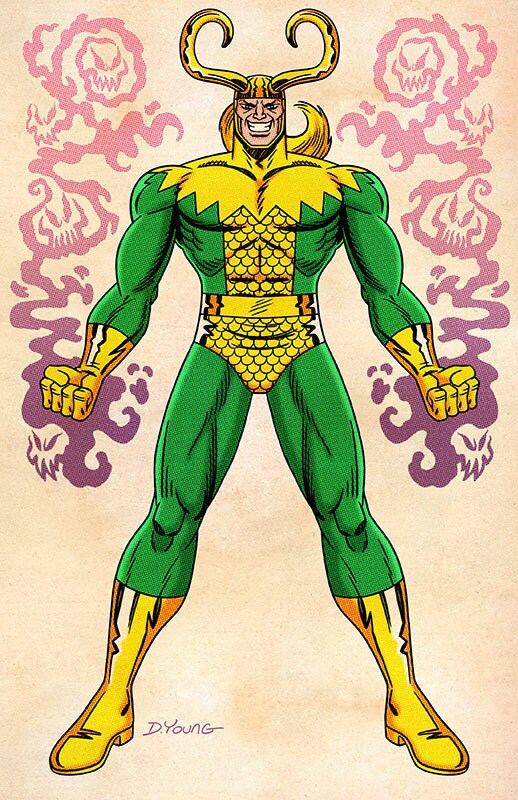 Loki, Signed 11 X 17 Color Print by Darryl Young - Etsy